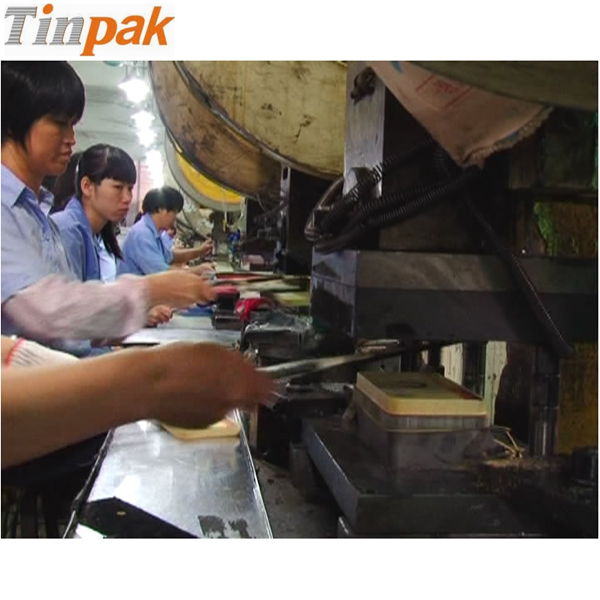 oval tin box production line